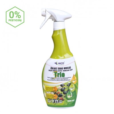 Žalias sodo muilas TRIO purškiamas, 500 ml